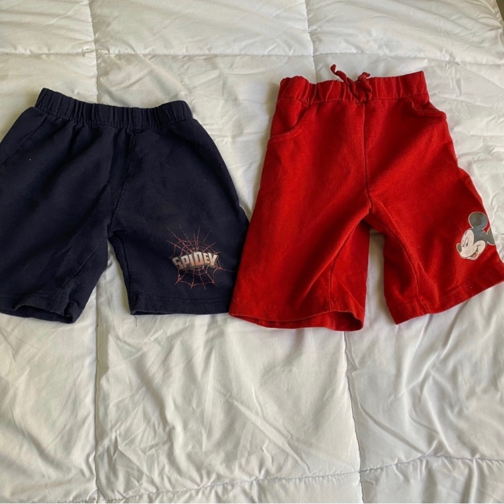 Two pairs of Boys shorts size 6t